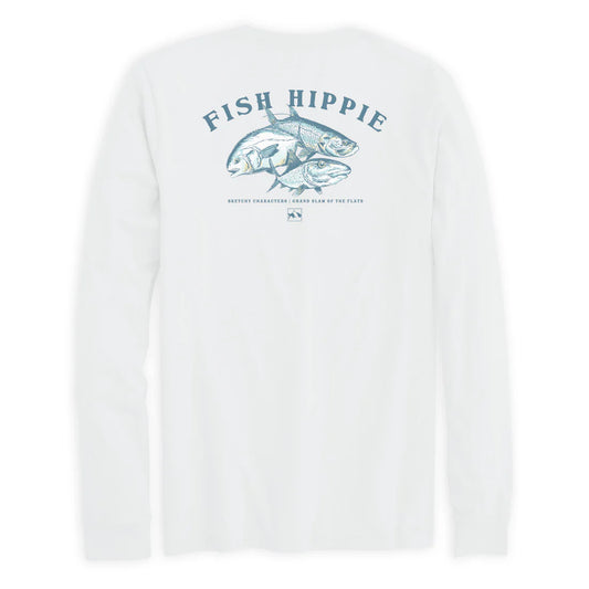 Fish Hippie Men's Flat Slam Long Sleeve T-Shirt