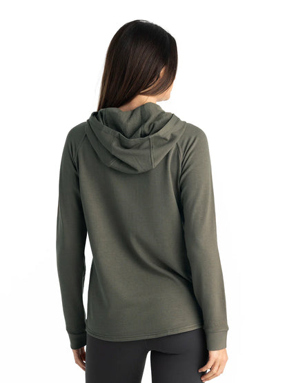 Free Fly Women's Bamboo Lightweight Fleece Hoodie