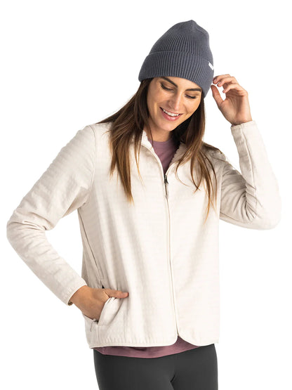 Free Fly Women's Gridback Fleece Jacket