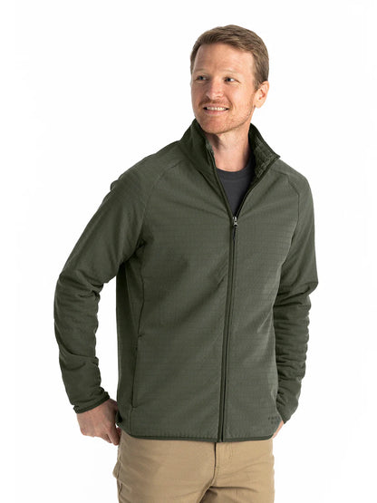 Free Fly Men's Gridback Fleece Jacket