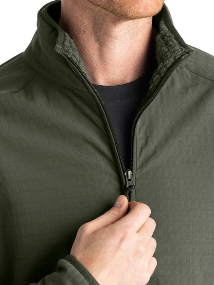 Free Fly Men's Gridback Fleece Jacket