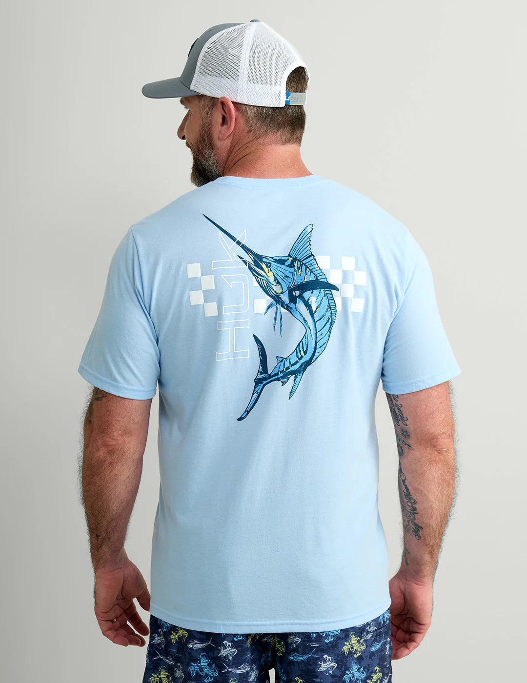 Huk Men's Fish Racer Short Sleeve T-Shirt