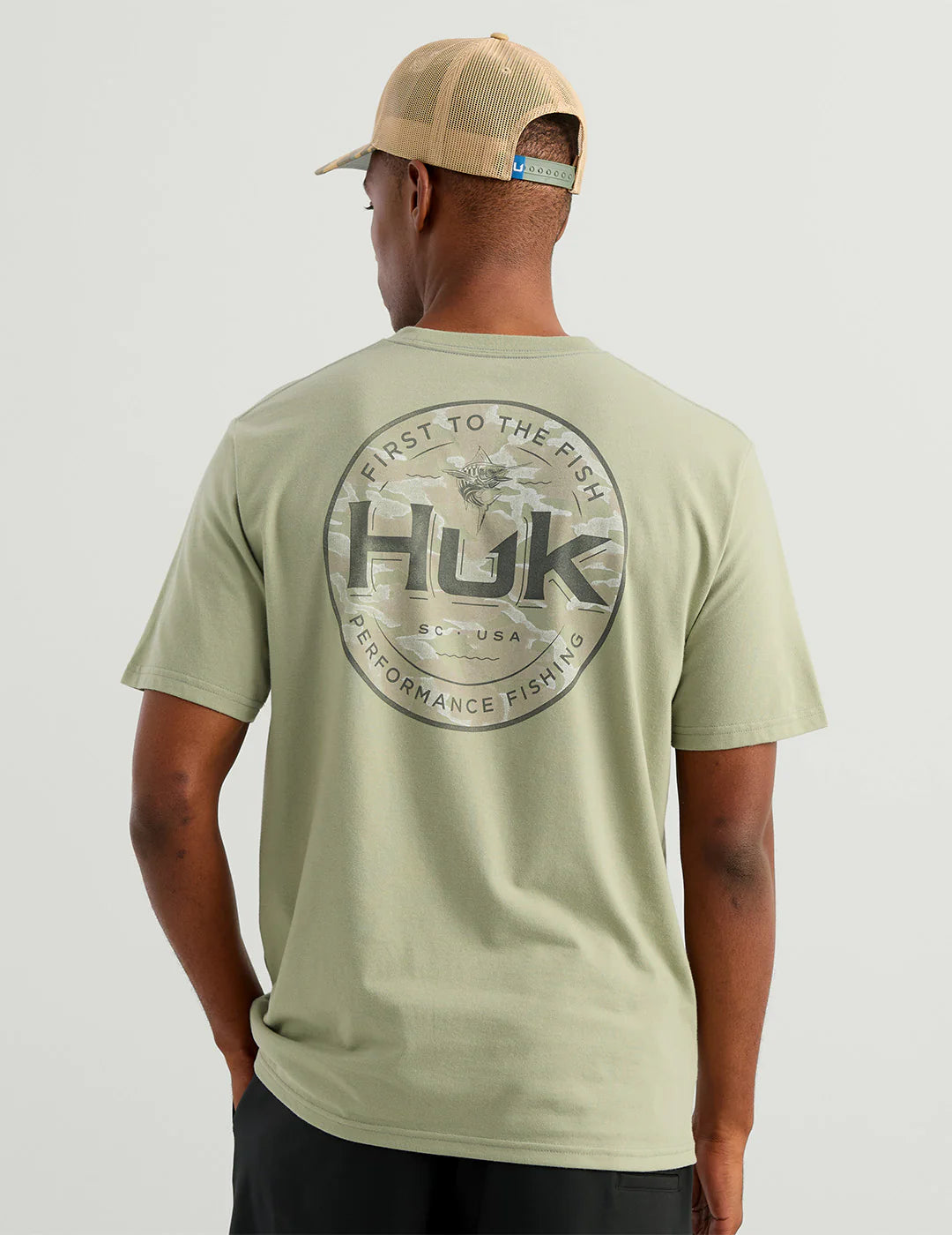 Huk Men's Circle T-Shirt
