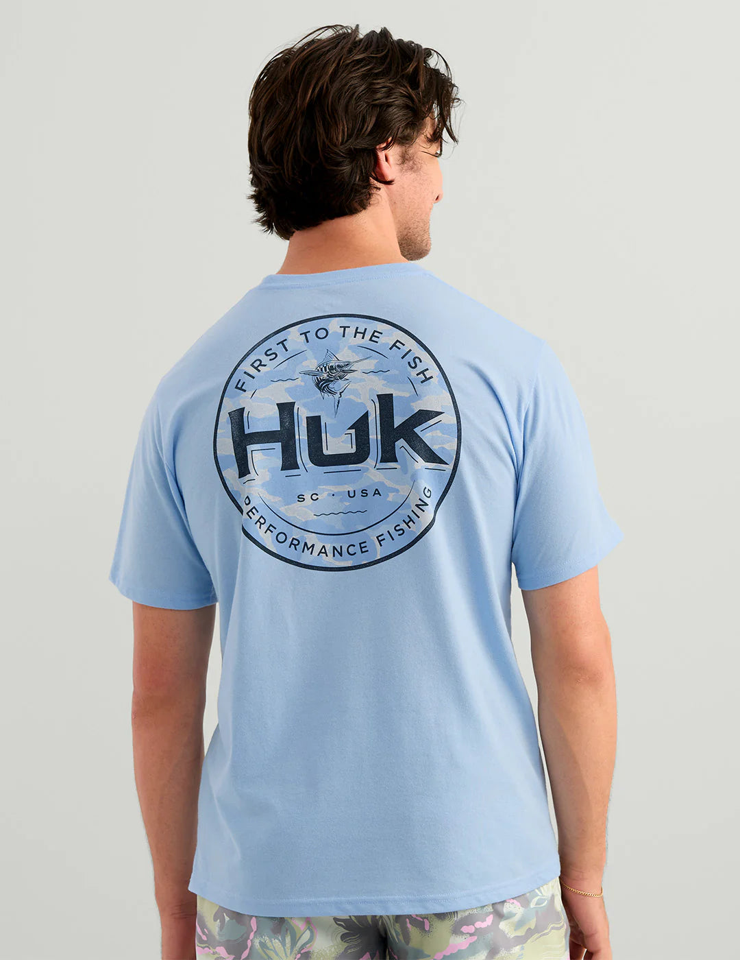 Huk Men's Circle T-Shirt