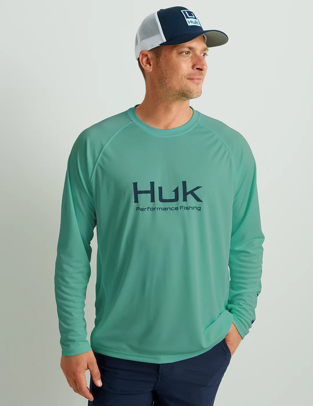 Huk Vented Pursuit Long Sleeve Performance Shirt