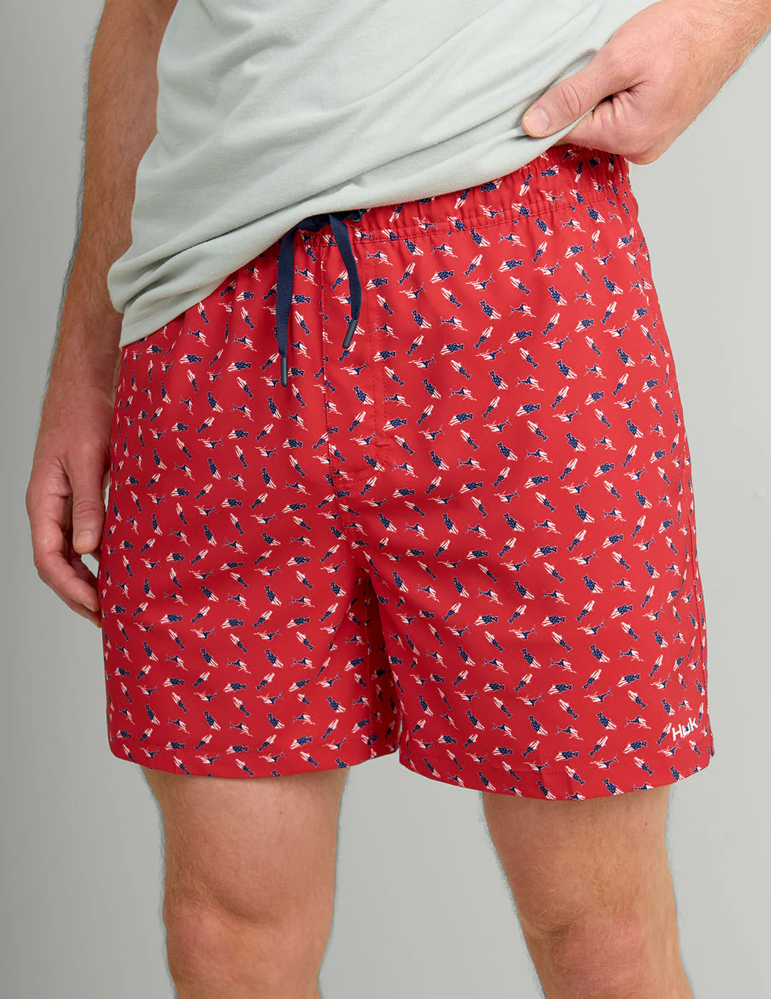 Huk Men's Printed Pursuit Volley Short