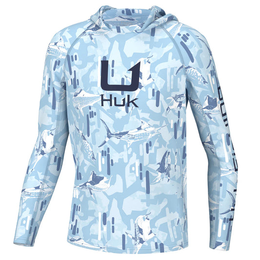 Huk Youth Icon Apex Vert Hoodie