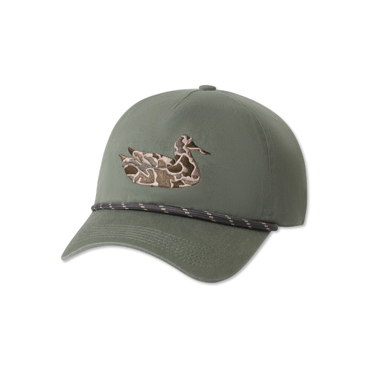 Southern Marsh Ensenada Rope Hat - Camo Duck