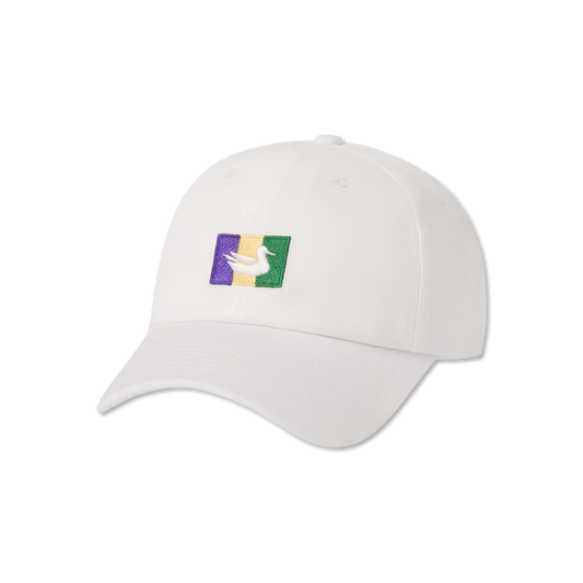 Southern Marsh Men's Mardi Gras Flag Snapback Hat