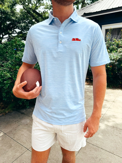 Johnnie-O Ole Miss Huronn Featherweight Polo