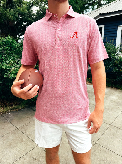 Johnnie-O Alabama Hinson Printed Performance Polo