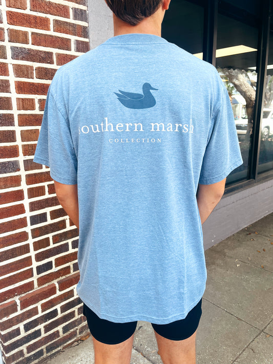 Southern Marsh Short Sleeve Authentic Seawash Tee