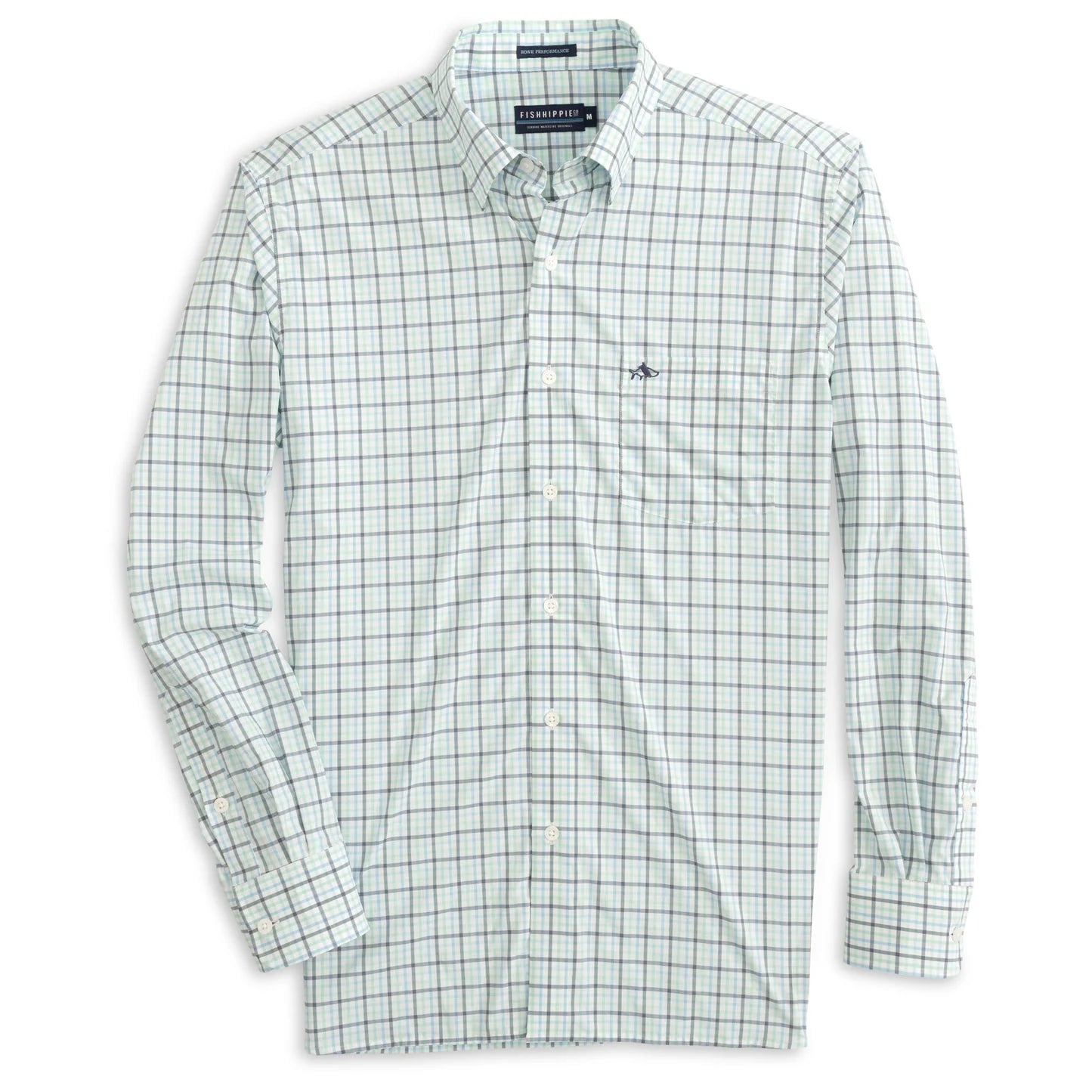 Fish Hippie Men's Rowe Long Sleeve Button Down