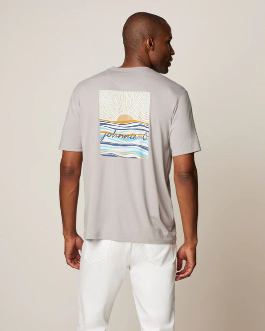 Johnnie-O Golden Sunset Graphic T-Shirt