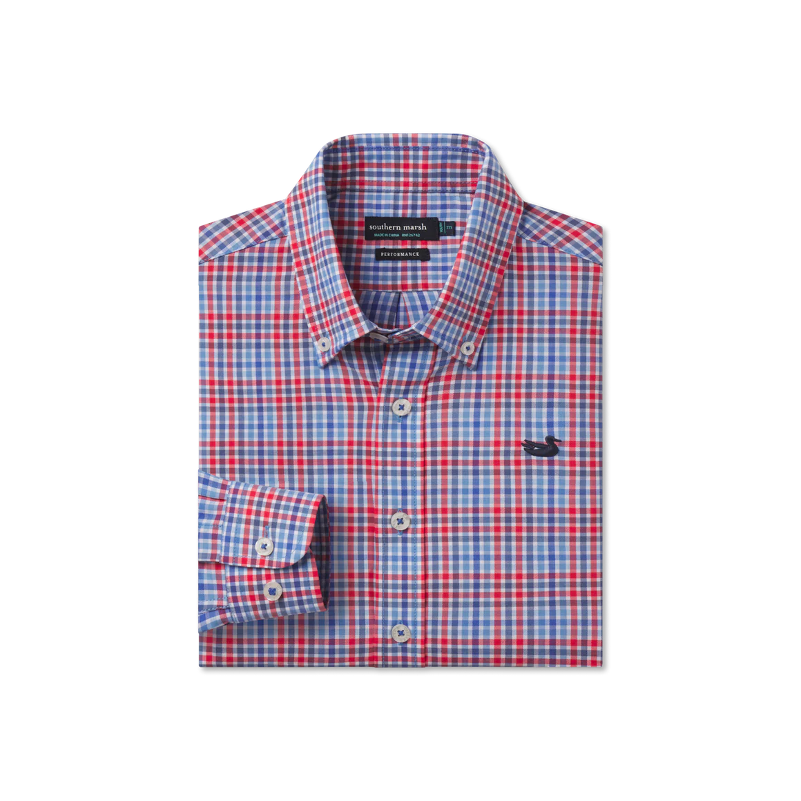 Southern Marsh Youth Blount Performance Dress Shirt