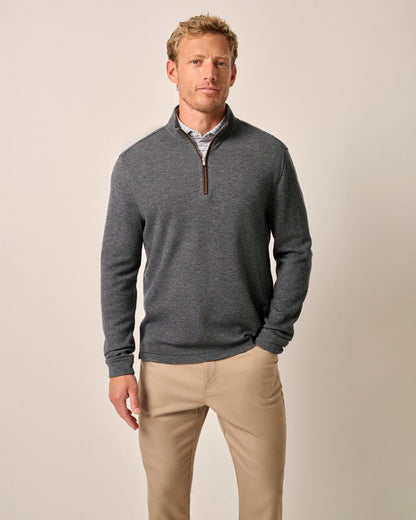 Johnnie-O Carlson Merino 1/4 Zip Pullover