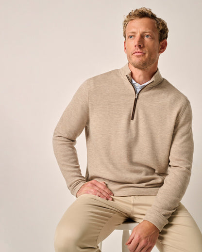 Johnnie-O Carlson Merino 1/4 Zip Pullover