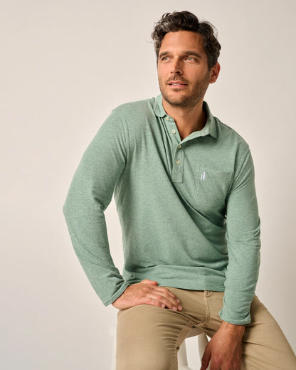 Johnnie-O Cutler Long Sleeve Original 4-Button Polo