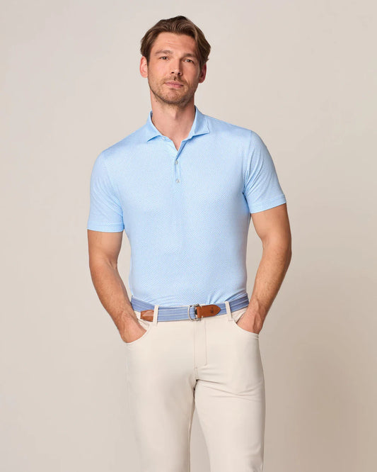 Johnnie-O Julian Printed Featherweight Polo