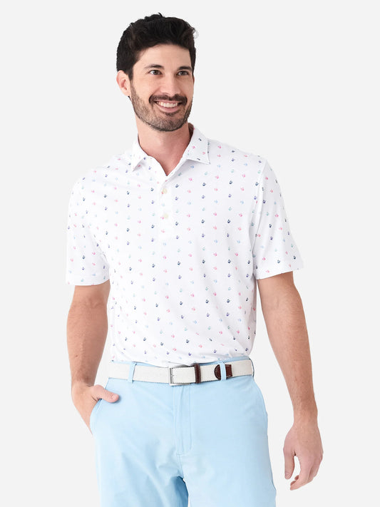 Johnnie-O Men's Finito Prep-Formance Printed Polo