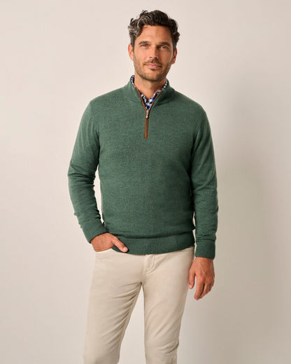 Johnnie-O Raynor Merino 1/4 Zip Pullover