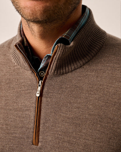 Johnnie-O Raynor Merino 1/4 Zip Pullover