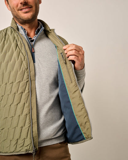 Johnnie-O Belfry Quilted Puffer Vest