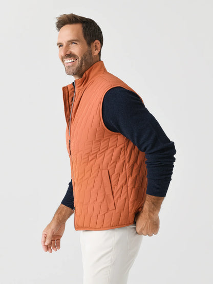 Johnnie-O Belfry Quilted Puffer Vest