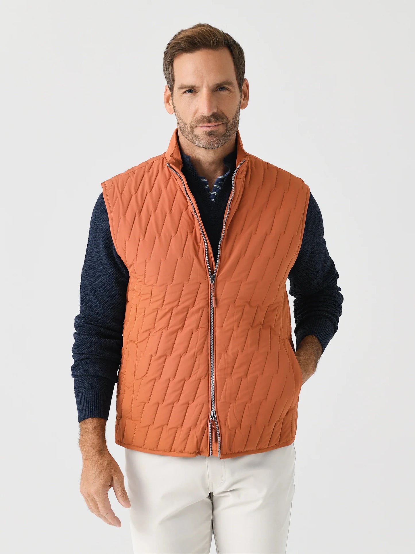 Johnnie-O Belfry Quilted Puffer Vest