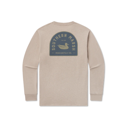 Southern Marsh Long Sleeve Mercantile Dome Tee