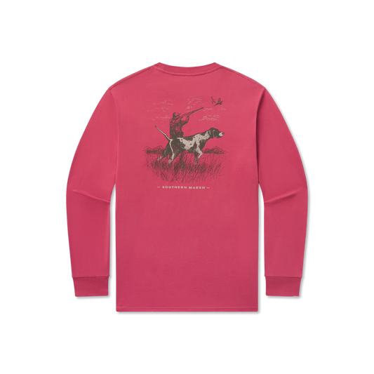 Southern Marsh Long Sleeve Pointer Uplander Tee