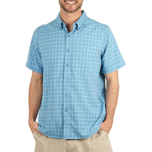 Aftco Dorsal Short Sleeve Button Down