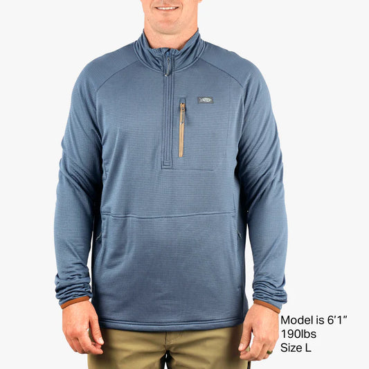 Aftco Men's Freeport 1/4 Zip Fleece Pullover