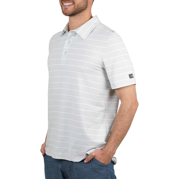 Aftco Men's Butterfish Short Sleeve Polo