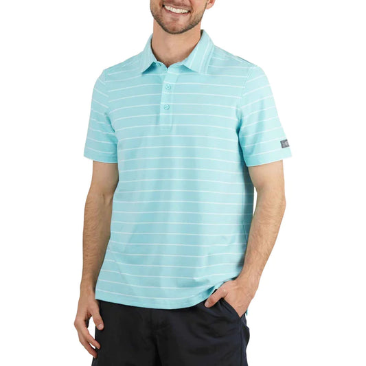 Aftco Men's Butterfish Short Sleeve Polo