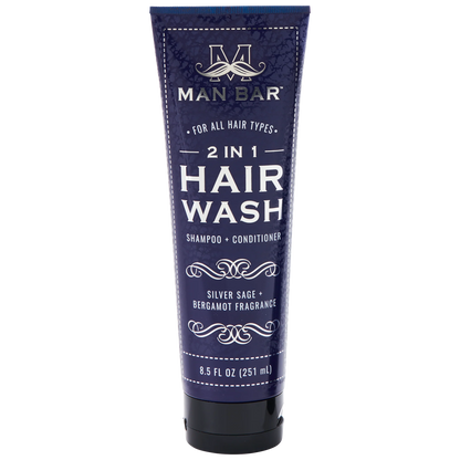 Man Bar Hair Wash 2 in 1