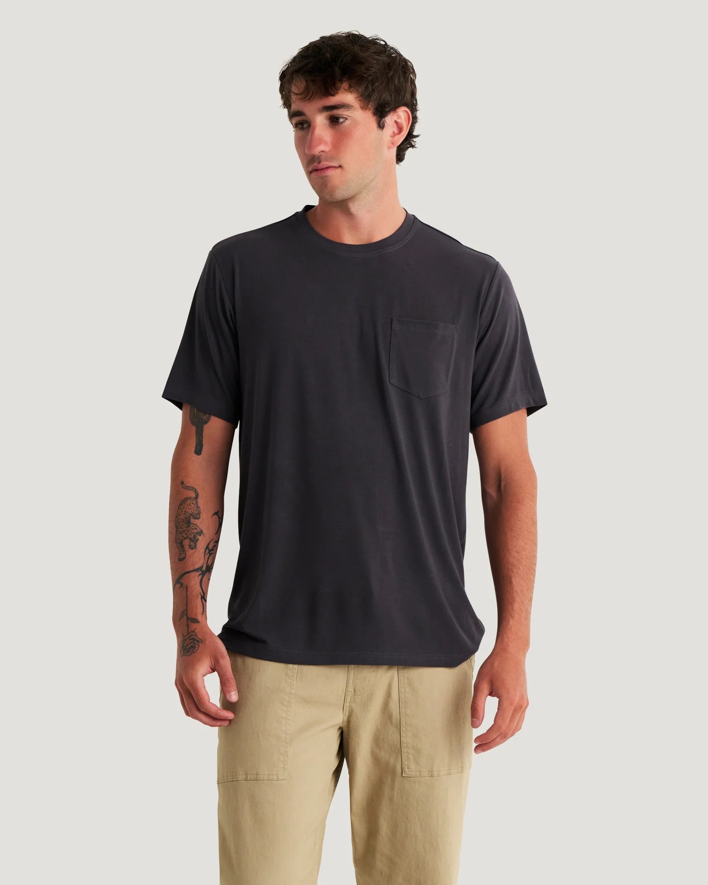 Free Fly Men's Bamboo Flex Pocket T-Shirt