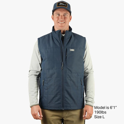 Aftco Men's Crosswind Puff Vest