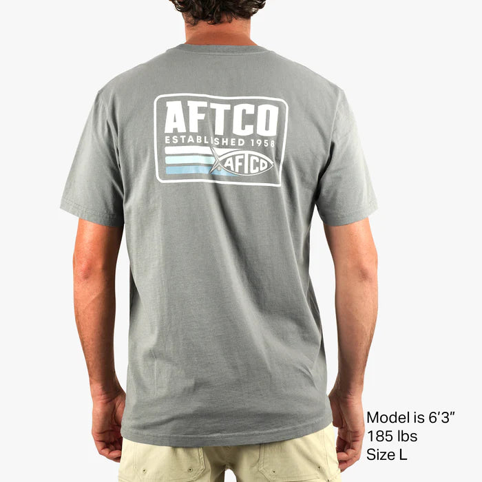 Aftco Men's Strype Short Sleeve T-Shirt