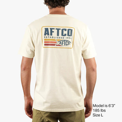 Aftco Men's Strype Short Sleeve T-Shirt