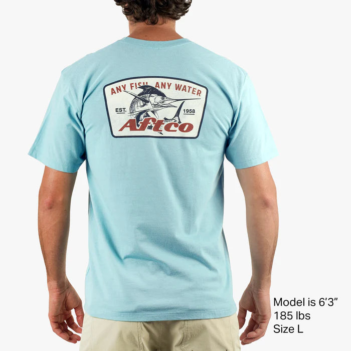 Aftco Colossal Marlin Short Sleeve T-Shirt