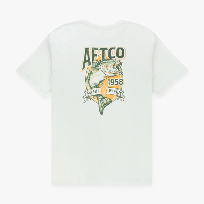 Aftco Men's Framed Short Sleeve Bass T-Shirt