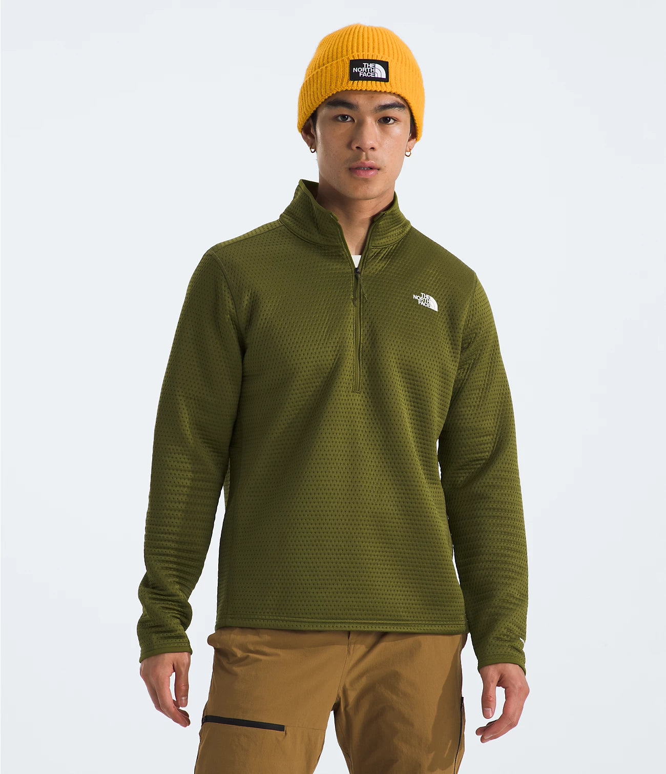 ★22SS★【THE NORTH FACE】★KNIT TRAINER★ The North Face Men's DotKnit Thermal 1/4 Zip – Chandeleur