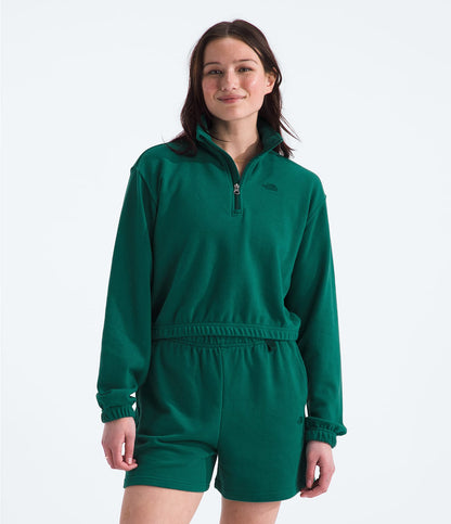 The North Face Women's Better Terry 1/2 Zip Pullover