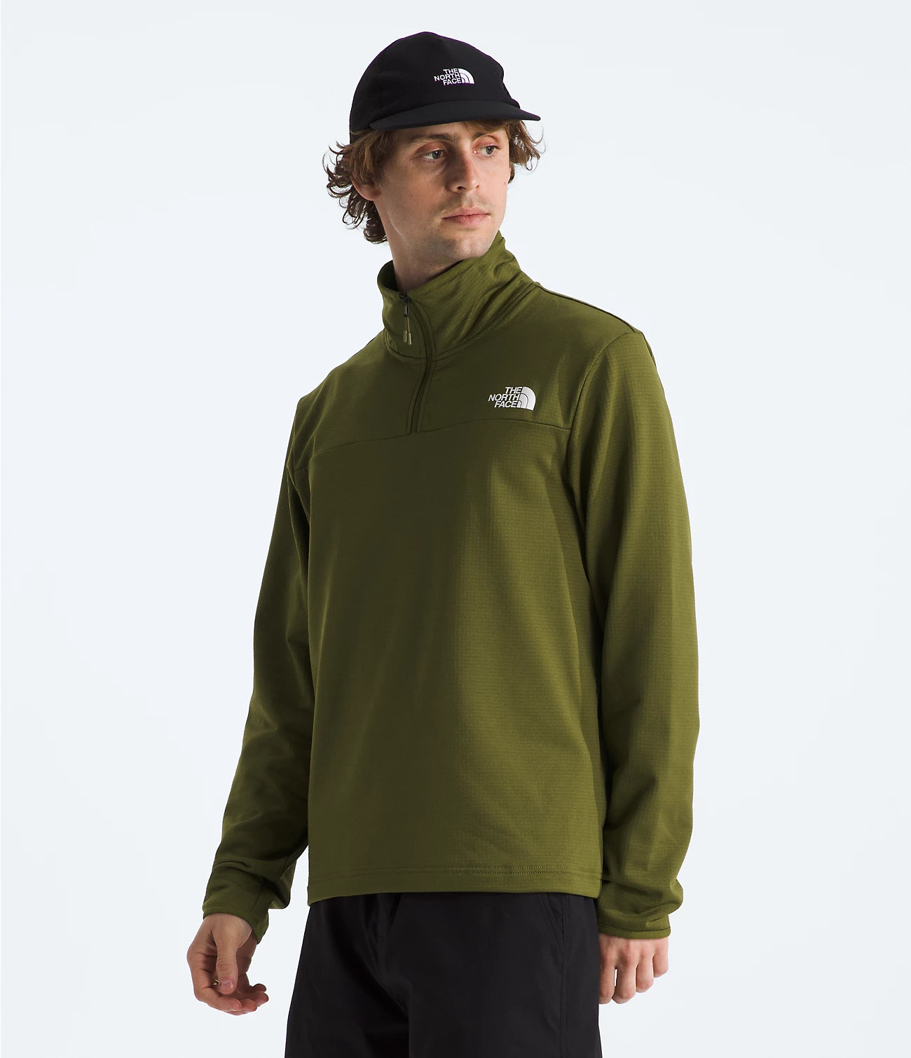 The North Face Men’s Cedar Trail Grid Fleece ¼-Zip