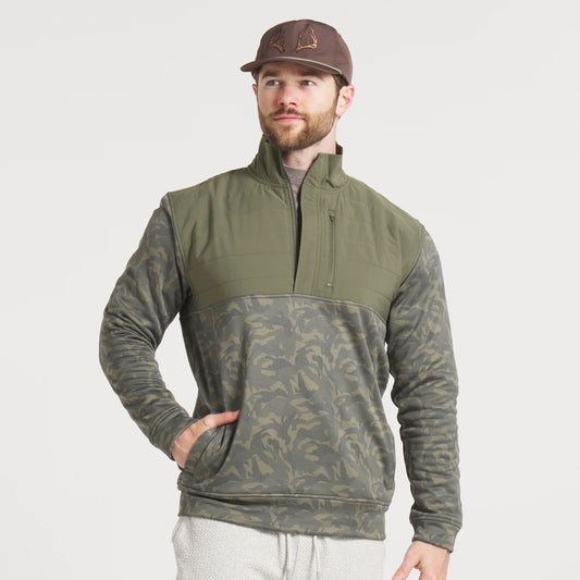 Southern Marsh Harris Stretch Pullover - Duck Camo