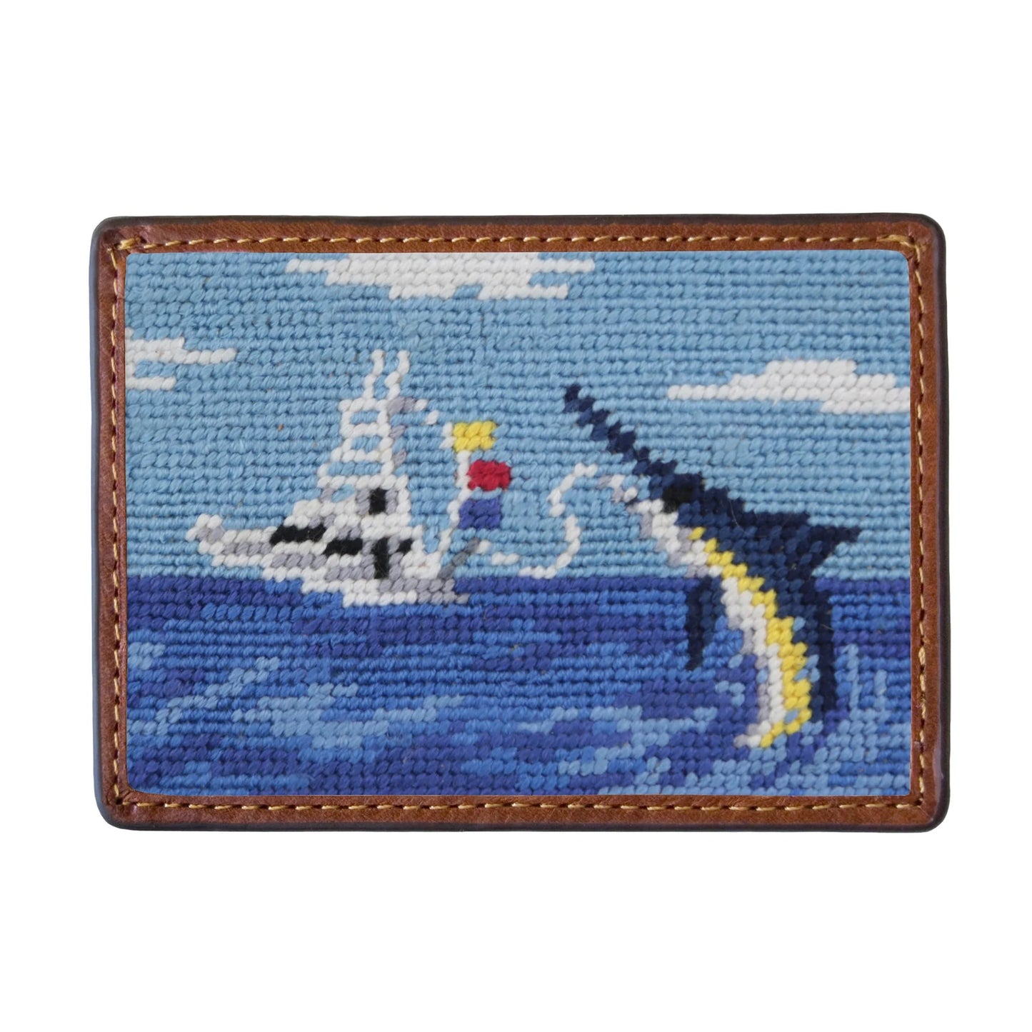 Smathers and Branson Hand-Stitched Card Wallet