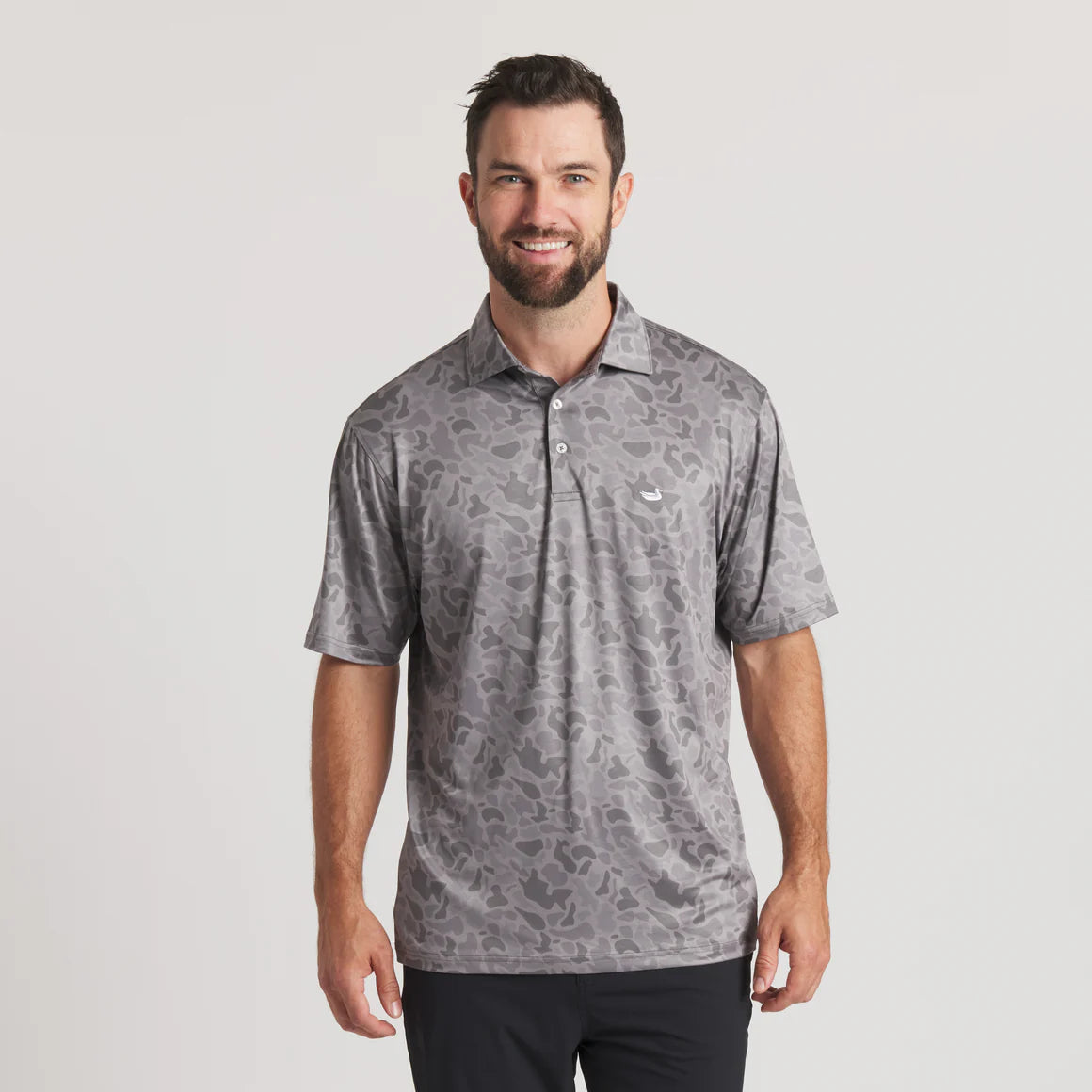 Southern Marsh Men's Marsh Performance Polo - Retro Camo