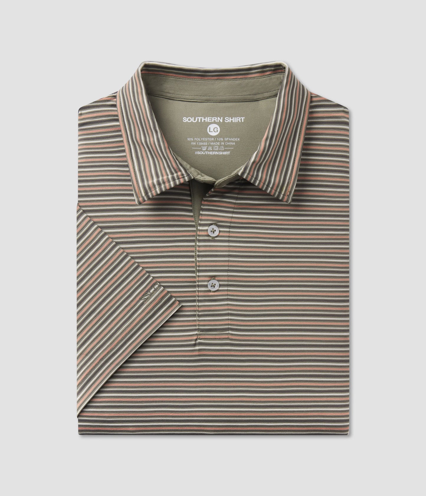 Southern Shirt Sawgrass Stripe Polo