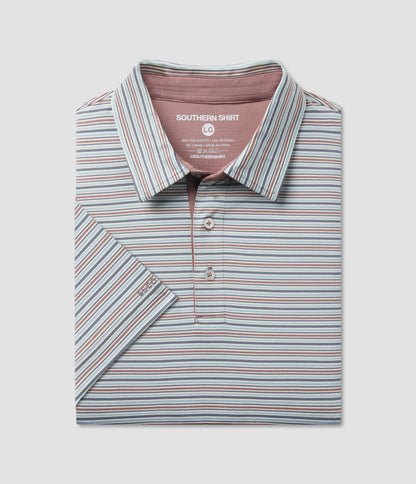 Southern Shirt Sawgrass Stripe Polo